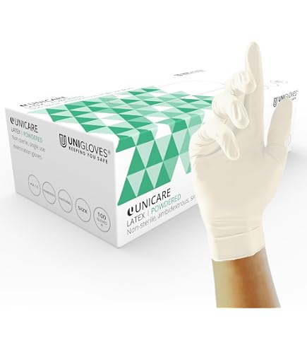 Dr. One Latex Aloe-Vera hautfreundliche/hautpflegend  Untersuchungshandschuhe 100 Stck aus puderfreiem Latex - reifest und  griffsicher Latexhandschuhe Einweg-Handschuhe : Amazon.de: Drogerie &  Krperpflege