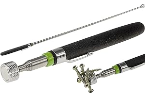 CHILITEC Outil de ramassage télescopique avec aimant, longueur totale 16-61cm