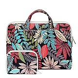 La tela exterior de lona está impresa con estampados de estilo Bohemio que le permitirán llevar su ordenador portátil/ Ultrabooks/ MacBooks/ Netbooks/ Dell/ Toshiba/ Thinkpad.