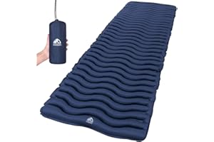 Unigear Materassino da Campeggio, Letto Gonfiabile da Campeggio Ultraleggero per Escursionismo, Zaino in Spalla, Amaca, Tenda, Sacco a Pelo