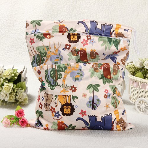 Preisvergleich Produktbild Lsv-8 Reißverschluss, wasserdicht, wiederverwendbar, Baby Stoffwindel Wet Dry-Bag, Tragetasche