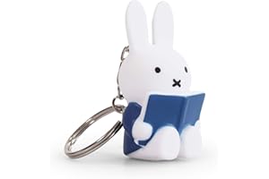 ATELIER PIERRE Stempels Porte-clés Miffy - 3.5 × 3.5 × 6.25 Cm - Bleu