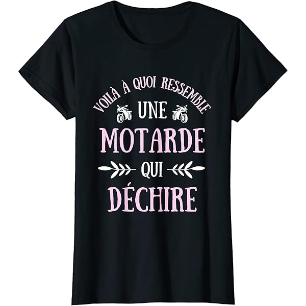 Débardeur Humour Motarde – « Femme Motarde Qui Déchire » | Cadeau Rigolo Pour Les Passionnées De Moto