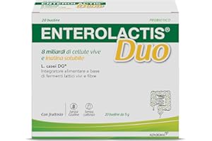 Enterolactis Duo 20 bustine solubili: probiotico che aiuta a favorire l’equilibrio intestinale