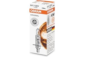 ‎OSRAM Osram ORIGINAL H1, Halogen-Scheinwerferlampe, 64150, 12V PKW, Faltschachtel (1 Stück)