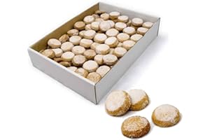 LAPASION - Caprichos De Canela | Mantecados Con Un Toque De Canela | Escarchados Con Azúcar | Dulces Españoles |Mantecados artesanos | 2.5 Kg