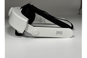 SUPERUS Battery Head Strap for Quest 2 with Earphones - Adjustable Elite Strap Replacement Accessories for Meta/Oculus Quest 2 - Extend Playtime & Reduce Head Pressure