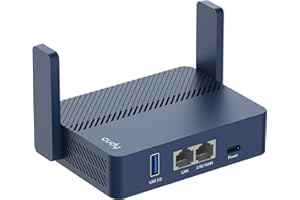 ‎CUDY Cudy TR3000 Kieszonkowy router podróżny Wi-Fi 6 bezprzewodowy 2,5 Gb | OpenVPN, Wireguard, połączenie z publiczną i hotelową stroną logowania Wi-Fi, RV