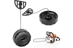 HUYUE Tankdeckel Öltankdeckel Kettensäge für MS180, MS170, 017, 018 Teil Nr 1130 350 0500 (2 Stück)