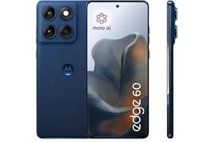MOTOROLA Edge 60 5G, 12+12GB RAM Boost, 512 GB ROM, 50 MP Camera, IP68/IP69, Mediatek Dimensity 7300, 6.67" pOLED Display 120Hz, PANTONE Gibraltar Sea (UAE Type Approved)