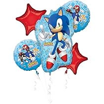 Procos Sonic The Hedgehog Partyteller – 8 Stück, Ø 23 Cm | Stabile Pappteller Für Kindergeburtstage & Sonic-Fans