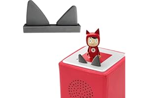 QILUCKY Ersatz Ohren für Toniebox Tonie Figuren Tonies starterset for Toniebox (Grau)