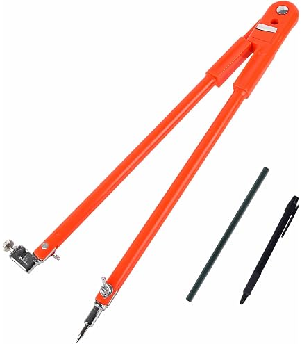Compas à Bois 300 Mm – Pour Tracer Des Cercles Et Arcs – En Alliage D’aluminium