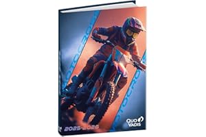 Quo Vadis - Agenda année scolaire - 2025-2026 - Eurotextagenda - Journalier - Multilingue - One Way - Multicolore - 12 mois août à juillet - 12x17cm