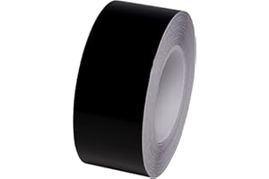 Prolac Zierstreifen (10 m) für das Auto, Motorrad, Boot oder zum DIY Basteln | Dekostreifen Klebestreifen/Seitenstreifen selbstklebend, Schwarz Glanz