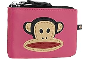 EYECATCH Paul Frank - Julius The Monkey Faux Leather Purse Pink