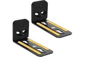 TaoAcc Support Mural Universel pour Barre de Son - pour Barre de Son - pour Toutes Les Barres de Son - Samsung, Sony, Vizio, LG - Charge maximale de 15 kg