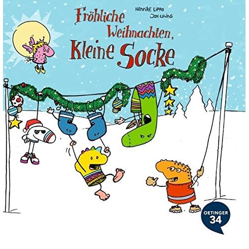 Fröhliche Weihnachten, kleine Socke!