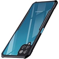 TheGiftKart Shockproof Crystal Clear Back Cover Case for Samsung Galaxy M12 / A12 | 360 Degree Protection | Protective…