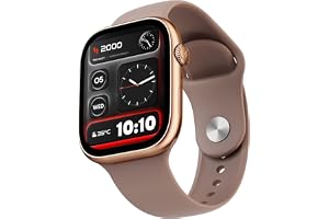 Fire-Boltt Ninja X Ring Smart Watch with 1.96” Large Display, Bluetooth Calling, Wireless Charging, AI Voice Assistant, 500+ Watch Faces, Health Suite, Smart Watch for Man & Woman – Pink S