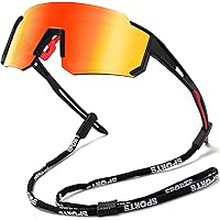 suoso Sportbrille-Sonnenbrille Herren-Damen-Fahrradbrille-Sunglasses men-Polarisiert-UV400-Damen-Ski Sonnenbrille-Schnelle Br