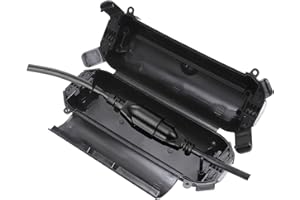 APOMOONS Scatola per Cavi da Esterni, Copertura Presa Elettrica Esterna, Stagna Prese, Scatola di Protezione Stagna, per Prolunghe Esterne, 18 X 6 X 5,5 cm Nero