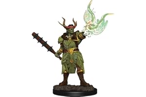 WIZKIDS Pathfinder Battles Premium Painted Figure (W2) Half-Orc Druid Male