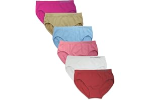 Channo Braguitas Infantil Niña Lisas con Flores Bordadas. Sin Costura Elástico Microfibra Suave. Packs Surtidos