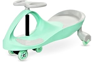 TWISTCAR Auto Giocattolo per Bambini 3+ Anni - Macchina a Spinta con Volante LED, Ruote in Gomma, Capacità 120kg - Gioco Attivo Senza Batterie per Sviluppo Motorio e Coordinazione