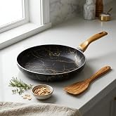 Papilla Desert Maxi Tava Siyah Gold Desenli Şık Tasarımlı Geniş Pişirme Tavası 26 Cm - 28 Cm &Ouml;l&ccedil;&uuml; Se&ccedil;enekleri