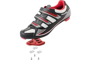 ZOKSOVE Peloton Shoes Mens Size 7 to 15 - Compatible with Shimano 2 Bolt Spin Shoes SPD Clips - 3 Bolt Delta Cleats Cycling Shoes - Indoor Outdoor Road Bike Shoes for Men Women