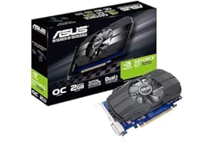 ‎ASUS Asus Phoenix GeForce PH-GT1030-O2G Grafikkarte (Nvidia, PCIe 3.0, 2GB GDDR5 Speicher, HDMI, DVI)