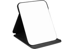 WISYOK Specchio pieghevole super HD, cosmetico compatto con angoli multipli
