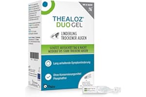 FUNGOTO Thealoz Duo Gel - Befeuchtung, Benetzung und Schutz trockener Augen, 30 pcs. Single-dose pipettes