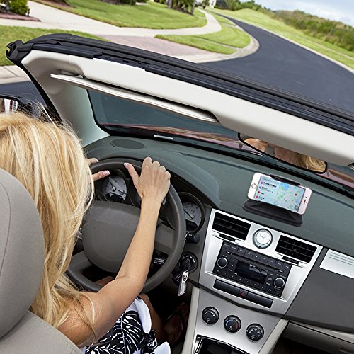 Supporto GPS per auto con Mini Duster, AFUNTA Supporto per auto cruscotto antiscivolo per dispositivo 3 