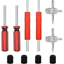Kit Réparation Valve Pneu - 43 Pièces - Extracteur Valve TR412 - Pour Voiture, Vélo, Moto