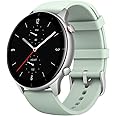 Amazfit GTR 2e Smart Watch with Curved Design, 1.39 Always-on AMOLED Display, SpO2 & Stress Monitor, Built-in Alexa, Built-in GPS, 24-Day Battery Life, 90+ Sports Models, 50+Watch Faces(Matcha Green)