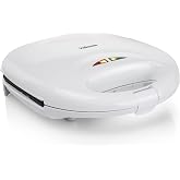 Tristar SA-3050 Sandwich Maker Grill with Grill Plates, Compact Size with Cable Compartment, 750 W Power, Non-Stick Coating,