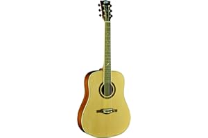 EKO GUITARS - ONE D150 Natural, Guitarra Acústica Dreadnought Serie ONE, Tapa en Abeto Sitka laminado, Aros y Fondo en Caoba Sapeli laminada