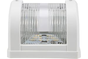 Wanjorlay Bateau 12 V Feux de Navigation Blanc Poupe LumièRe Marine SéCurité Nuit Voile Signal Lampe pour Bateau de PêChe Yacht Ponton