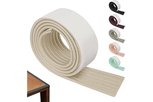 OUGPIU 2M Multifunctional Edge and Corner Guard Baby Safety Bumper DIY,Soft Extra-Wide Edge Protector for Baby,Self-Adhesive Bed Ladder Cover Foam Padding Traction Treads,Edge Children's Anti Collision Strip