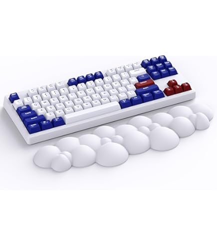 Sushret Cloud Repose-poignet Pour Clavier Avec Mousse à Mémoire De