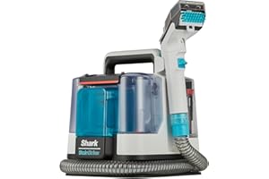 ‎SHARK Shark StainStriker odkurzacz do usuwania plam z 5 końcówkami, w tym do sierści, fug i węży, 2 specjalne formuły do plam, zapachów i zabrudzeń, lekki i przenośny, 450W PX200EUT