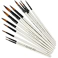 HS Keep Smiling Brush (Long Handel Round Brush Set of 12)