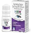 I-DEW Hydrate PF Eye Drops for Dry Eye – Day-Time Formula for Dry Eyes | Carmellose Sodium 0.5% | Essential Eye Electrolytes | 100% Preservative-Free & Sterile | Long-Lasting Relief | 10ml (Pack of 1)