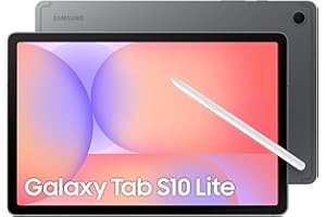 Samsung Galaxy Tab S10 Lite 128 GB - Tablet con IA, Incluye S Pen, 6 GB Memoria, Pantalla 10,9", Batería de Larga Duración, Gris, Garantía del Fabricante 3 Años + 1 Año Extra (Versión Española)