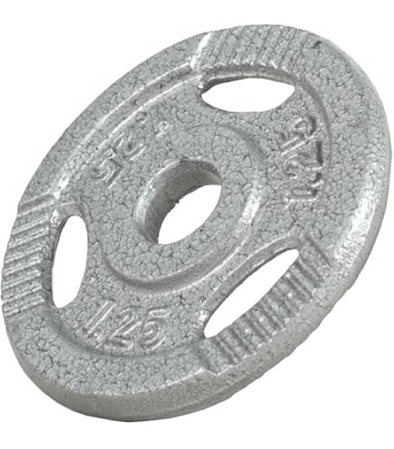 Gorilla Sports Set Manubri 30 Kg - Coppia Di Bilancieri Con Dischi In Ghisa E Chiusure A Stella, Attrezzo Palestra Domestica - 3