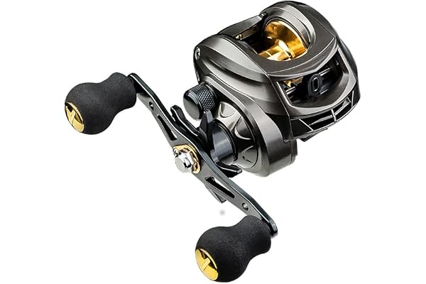 KOCAN 7.2:1 Baitcaster fiskerulle med magnetisk broms, 18 LB maximal dragrulle för vänster hand, silver