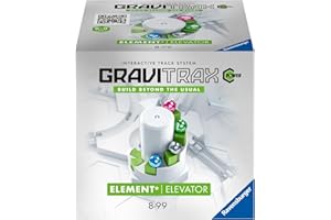 Ravensburger 26200 - Gravitrax Power - Elément Elevator - Jeu de Construction STEM - Circuits de Billes créatifs - Fonction électronique - Enfants de 8 Ans et Plus