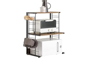 ‎SOBUY SoBuy regał na mikrofalówkę półka wisząca na mikrofalówkę KCR08-PF